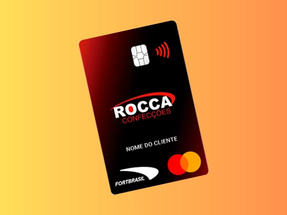 Cartão Rocca FortBrasil Moda e Compras ao Seu Alcance Giro Financeiro